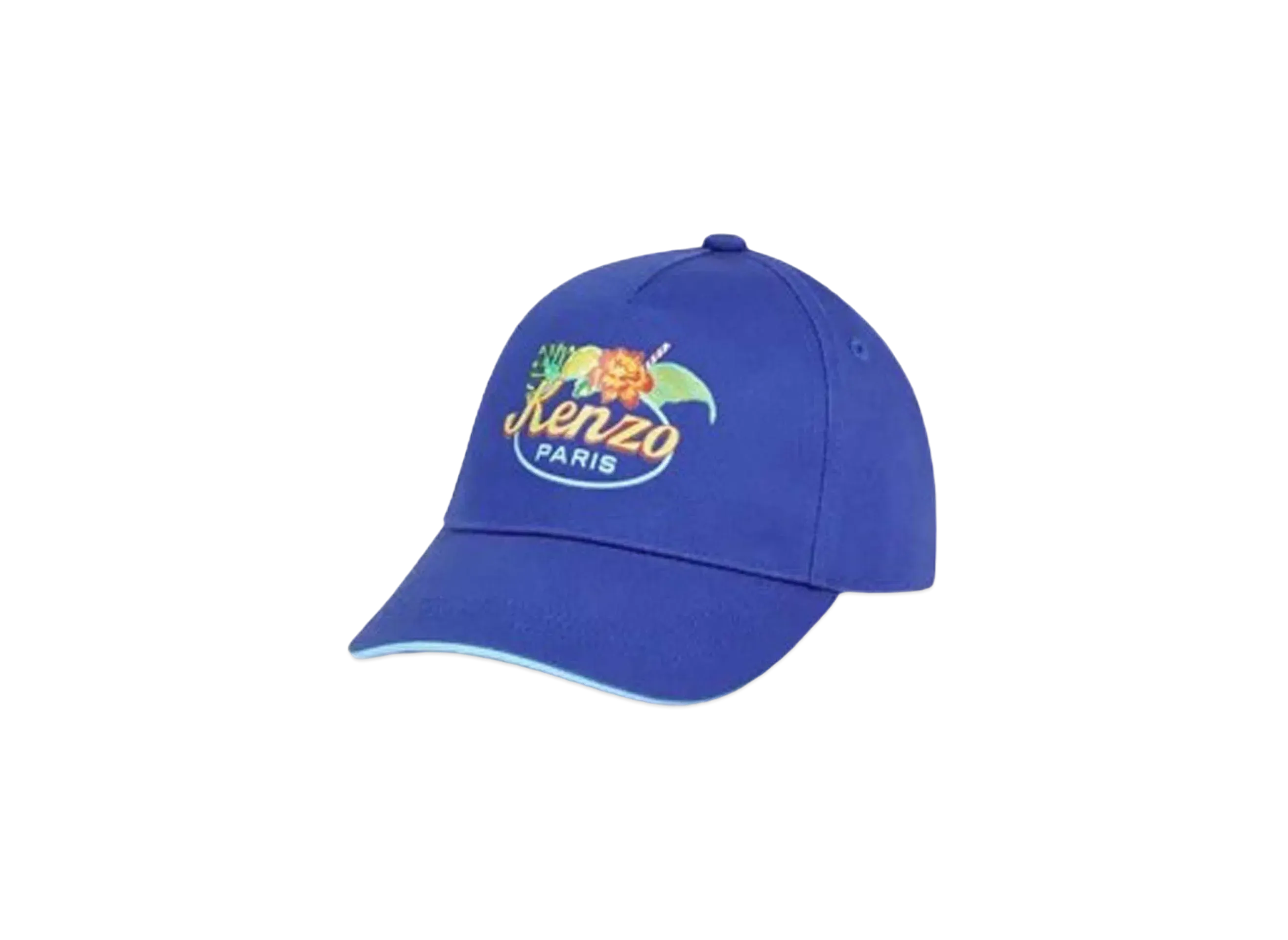 KENZO Cotton Cap "Electric Blue"