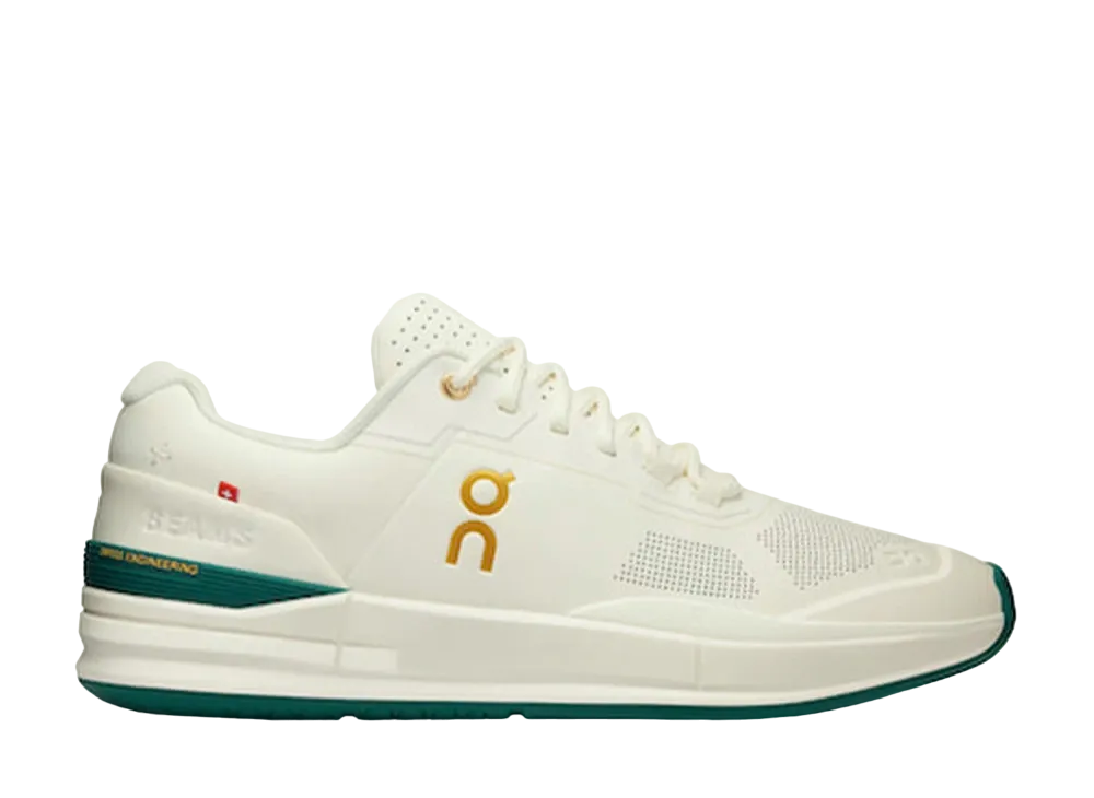 BEAMS × On THE ROGER Pro "Ivory/Evergreen"