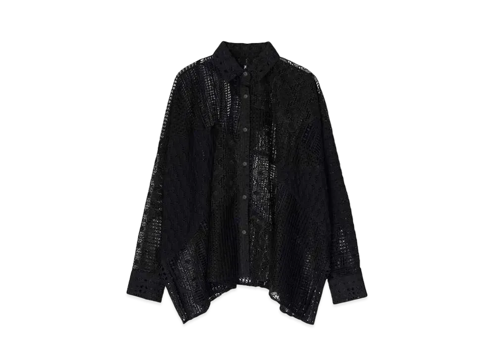 ANREALAGE Lace Blouce "Black"