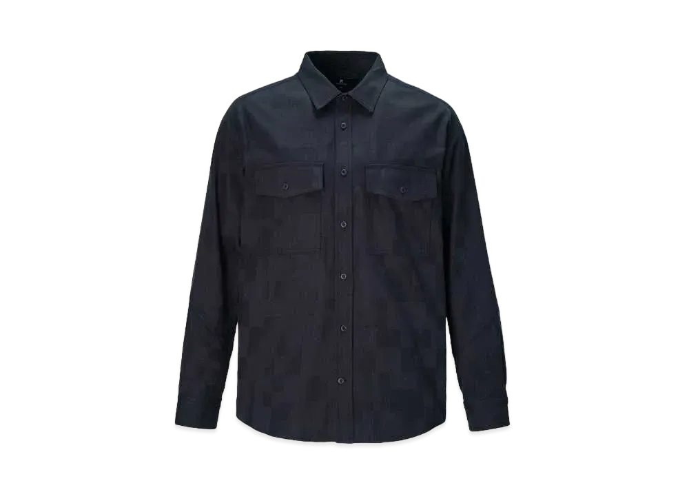 ANREALAGE AZ Chino Shirt "Navy"