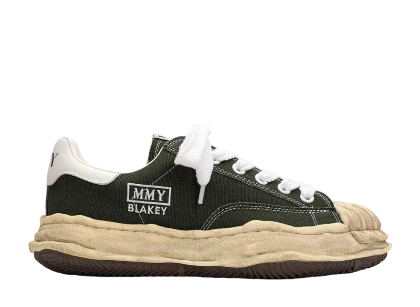 Maison MIHARA YASUHIRO BLAKEY OG Dyed Sole Canvas Low-top Sneaker Maison MIHARA YASUHIRO BLAKEY OG Dyed Sole Canvas Low-top Sneaker