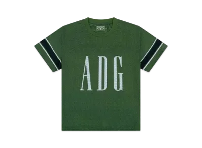 DENIM TEARS ADG Inc Mesh Varsity Tee "Green"
