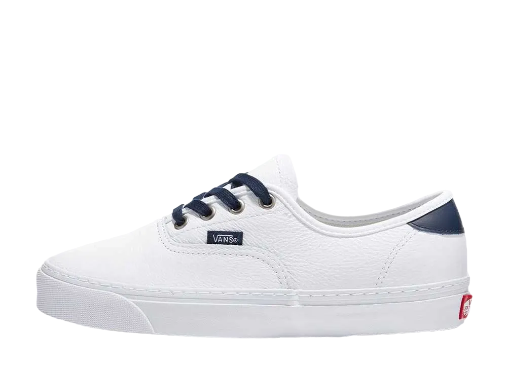 Vans Authentic Leather "White/Navy"