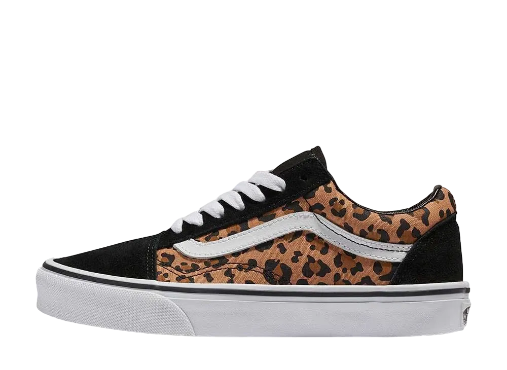バンズ オールドスクール レオパード "ブラック"