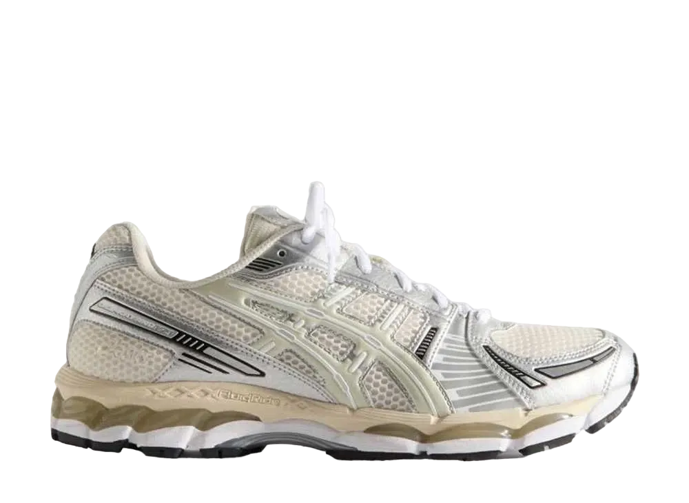 KITH Ronnie Fieg × Asics Gel-Kayano 12.1 "Cream/Pure Aqua"