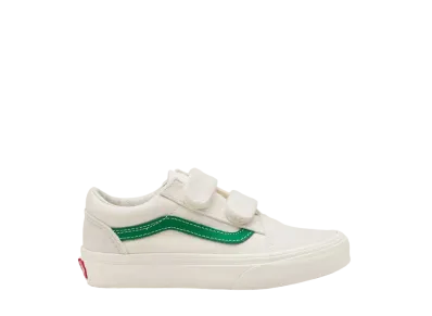 Vans PS Old Skool V "Marshmallow/Jolly Green"