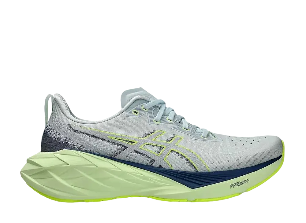 アシックス ノヴァブラスト4 "クールグレー/ブルーエクスパンス"