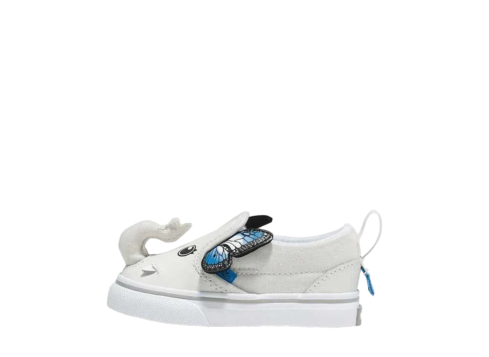 バンズ TD スリッポン V エレファンタスティック "ヴェイパースグレー/トゥルーホワイト" (キッズ)