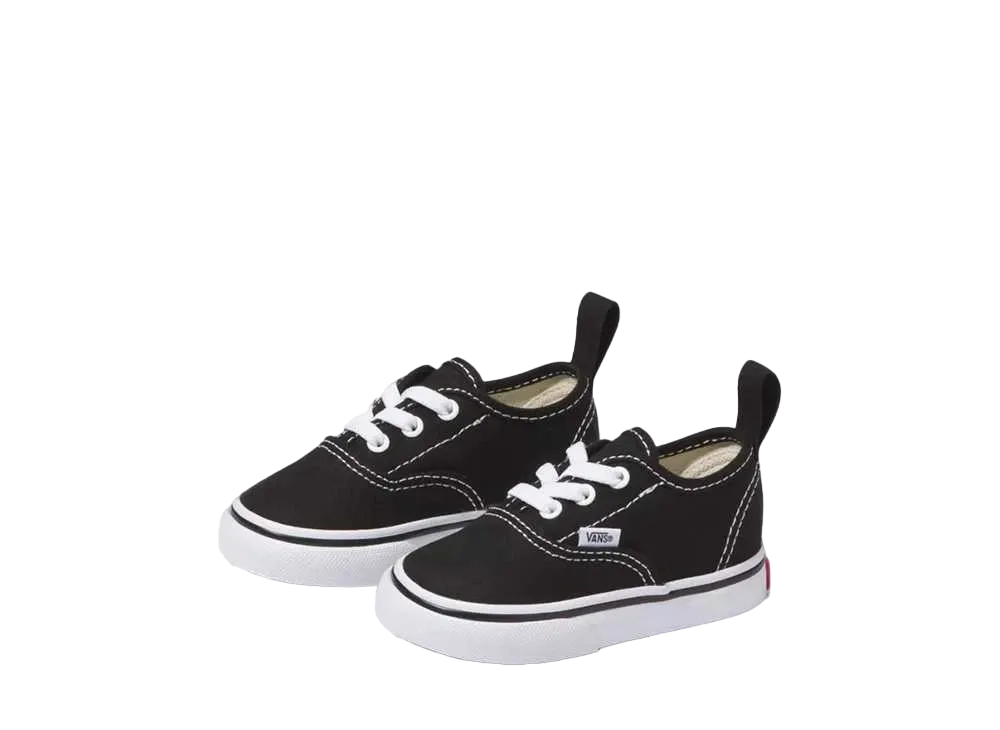 バンズ TD オーセンティック エラスティックレース "ブラック/トゥルーホワイト" (キッズ)