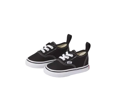 バンズ TD オーセンティック エラスティックレース "ブラック/トゥルーホワイト" (キッズ)