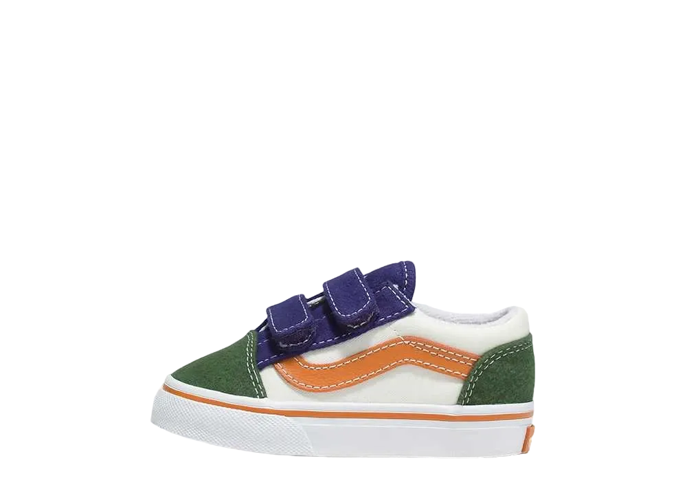 バンズ TD オールドスクール V "マルチ/トゥルーホワイト" (キッズ)