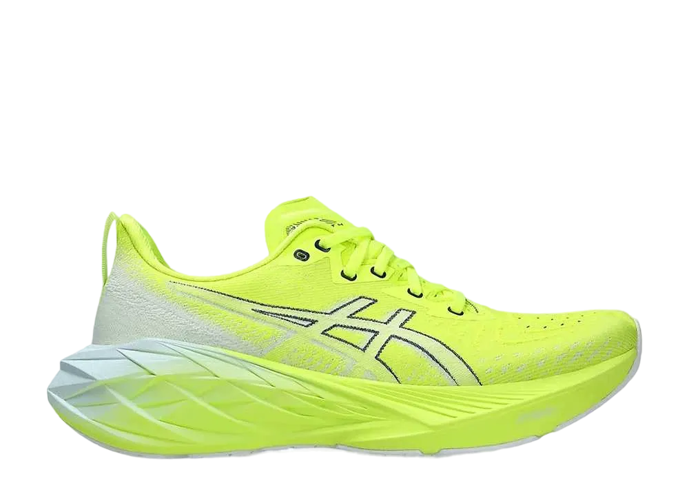 アシックス ノヴァブラスト4 "セーフティイエロー/クールグレー"