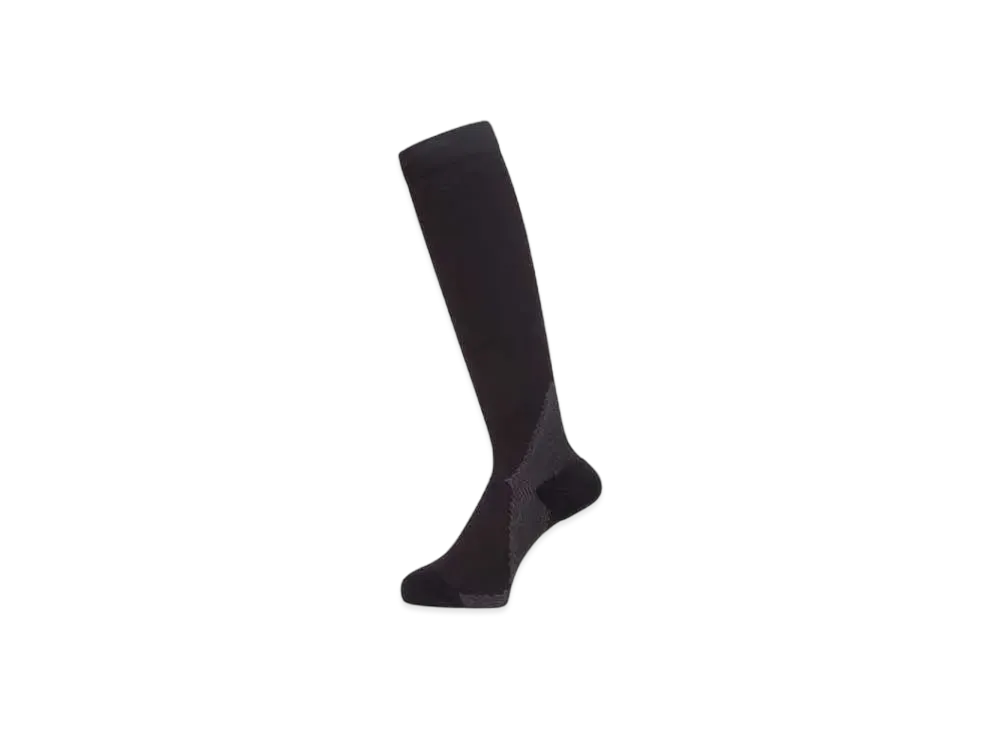 Goldwin Arch Support High Socks (C3 Fit / Unisex) "Black"