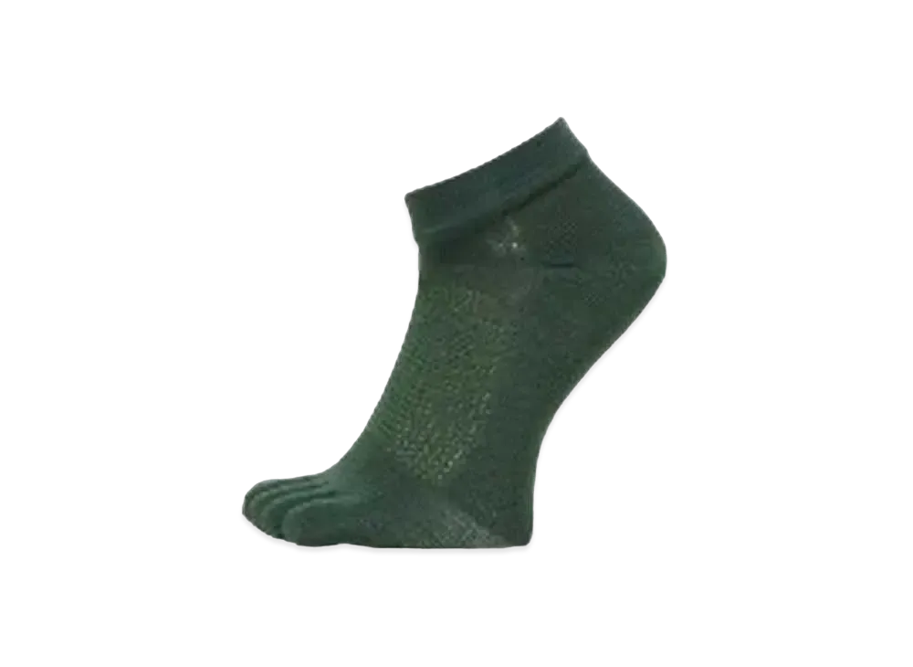 Goldwin Paper Fiber 5 Finger Socks (C3 Fit / Unisex) "Cypress Green"