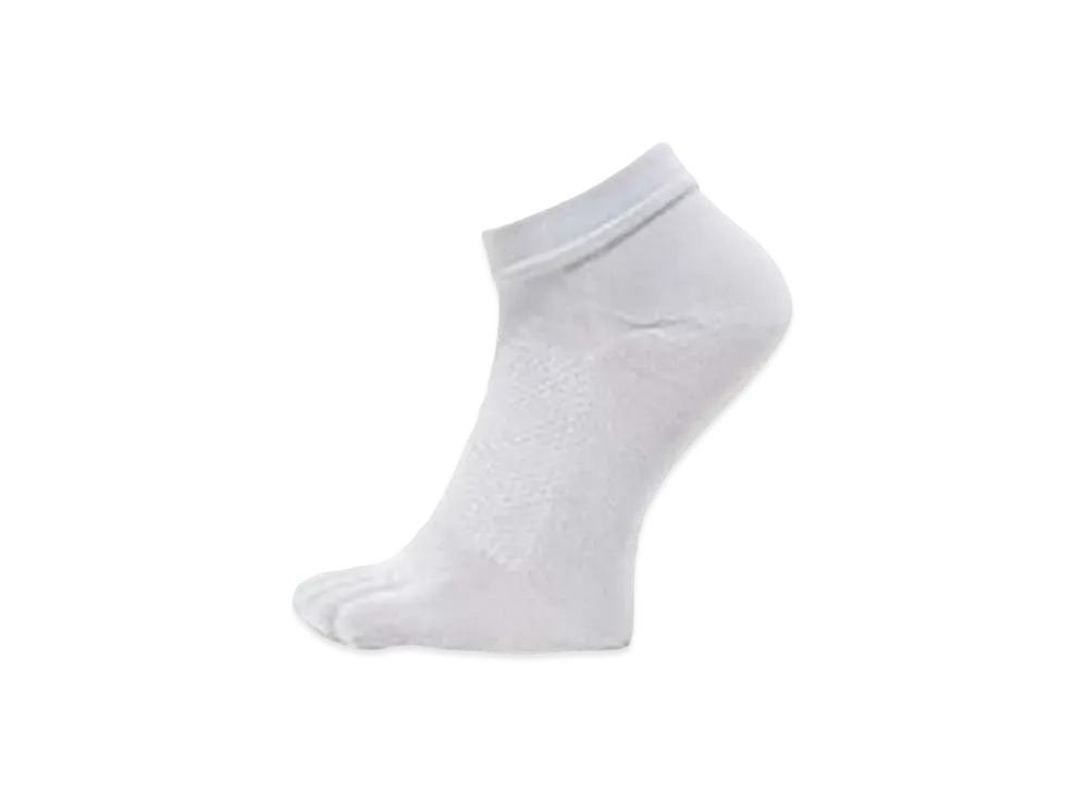 Goldwin Paper Fiber 5 Finger Socks (C3 Fit / Unisex) "Mix Gray"