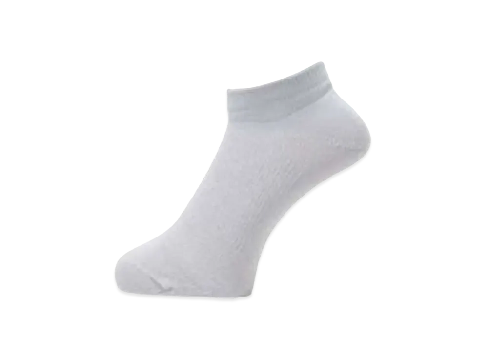 Goldwin Paper Fiber Arch Support Ankle Socks (C3 Fit / Unisex) "Mix Gray"