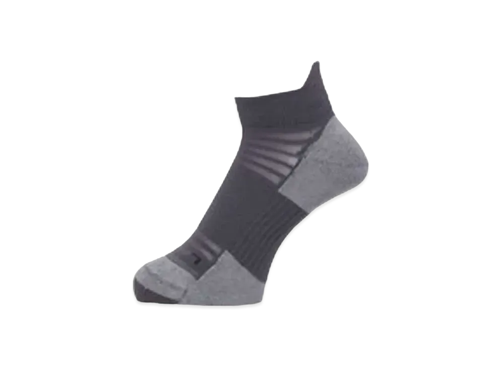 Goldwin Ventilating Light Short Socks (Unisex) "Charcoal Gray"