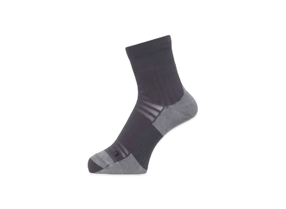 Goldwin Ventilating Light Quarter Socks (Unisex) "Charcoal Gray"