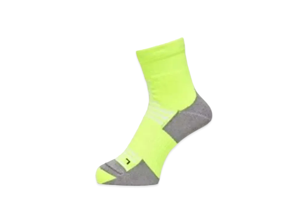 Goldwin Ventilating Light Quarter Socks (Unisex) "Flash Yellow"