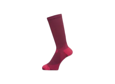Goldwin C3 Fit Arch Support Mid Cut Socks (C3 Fit / Unisex) "Maroon"