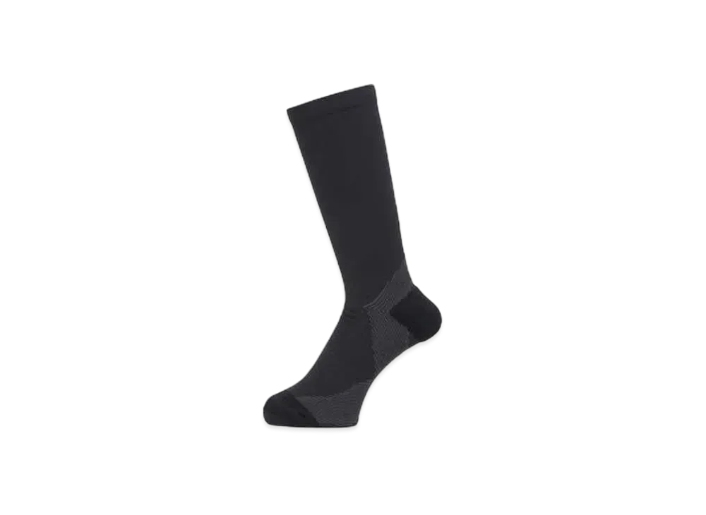 Goldwin C3 Fit Arch Support Mid Cut Socks (C3 Fit / Unisex) "Black"