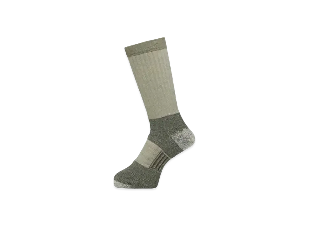 Goldwin C3 Fit Arch Support Trekking Socks (Heavy Weight) (Unisex) "Khaki Green"