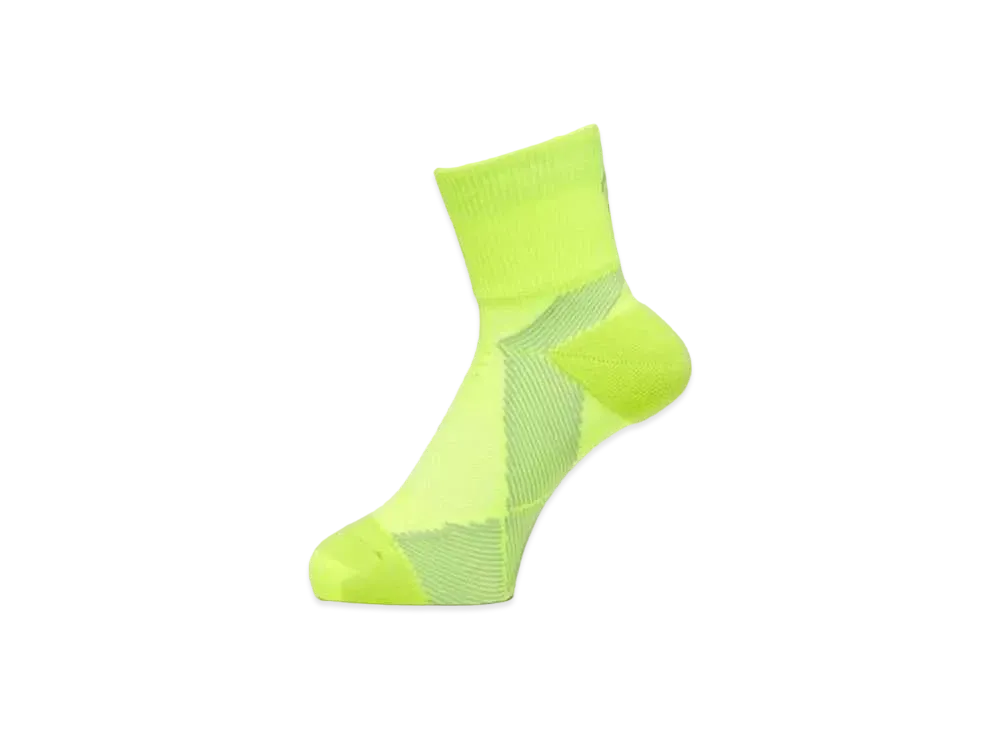 Goldwin Arch Support Quarter Socks (C3 Fit / Unisex) "Flash Yellow"