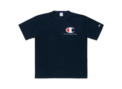 Dover Street Market Ginza x Champion Dsmg Short Sleeve T-Shirt C5-Z325 "Navy"