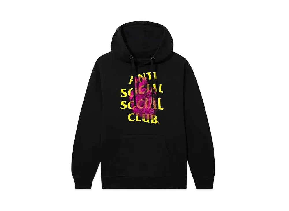 ANTI SOCIAL SOCIAL CLUB Big Pulse Hoodie "Black"