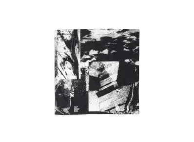 GOLDWOOD ARTWORKS x BEAMS T / Bandana "Black/White"