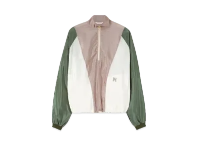 PALM ANGELS Monogram Colorblock Anorak "Lilac Multicolor"