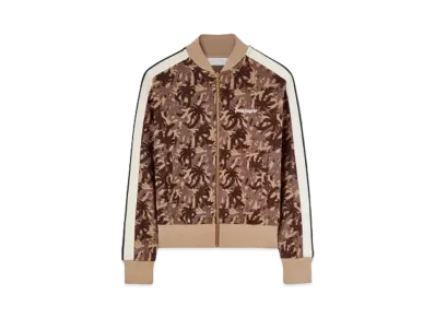 PALM ANGELS Camouflage Bomber Truck Jacket "Brown/Off White"
