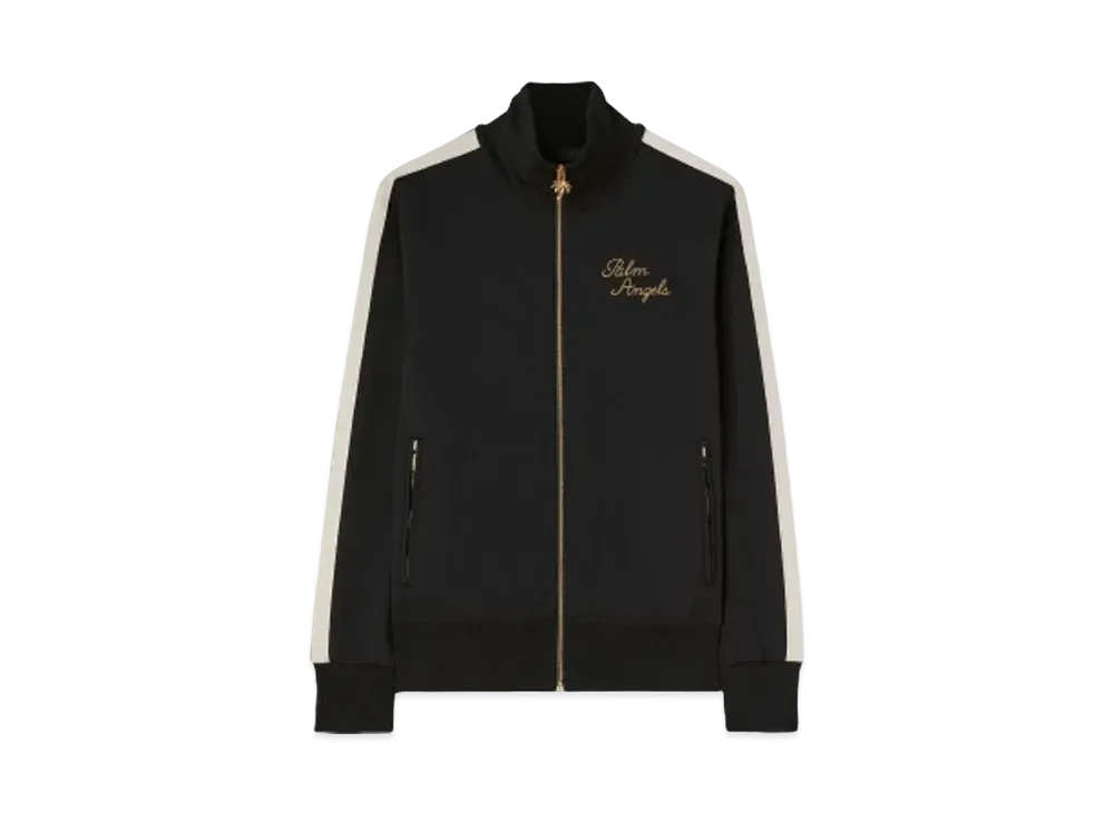 PALM ANGELS Palm Paris Track Jacket "Black/Gold"