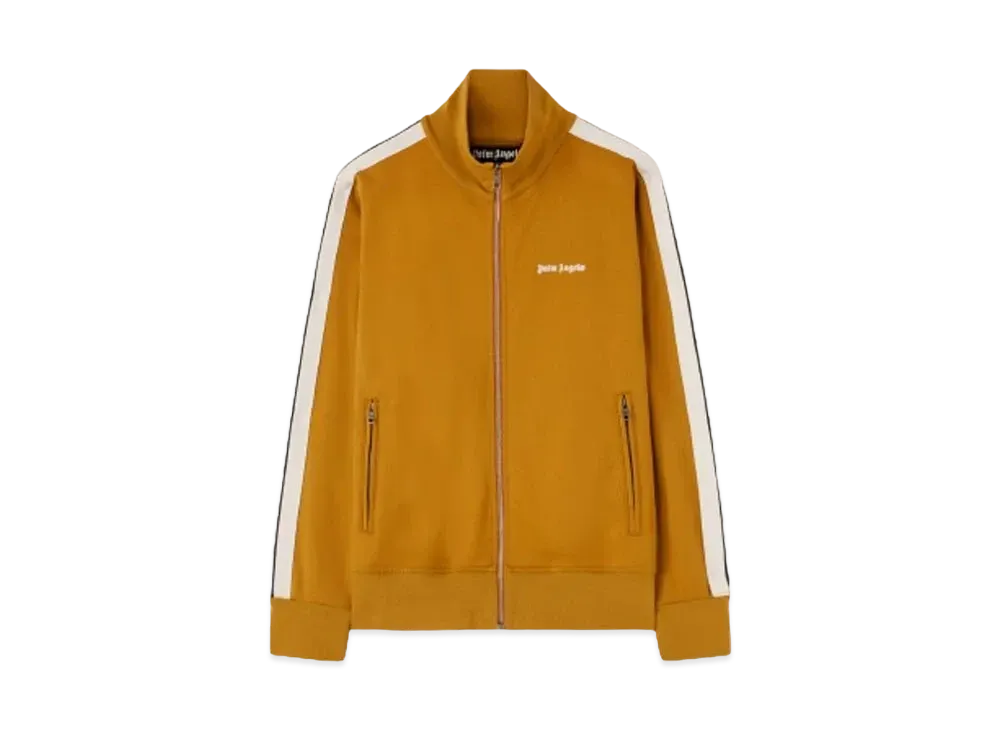 PALM ANGELS Track Jacket Classic Logo "Golden Brown/Off White"