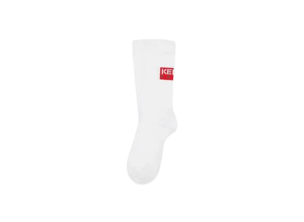 KENZO 'BOX' Socks "White"