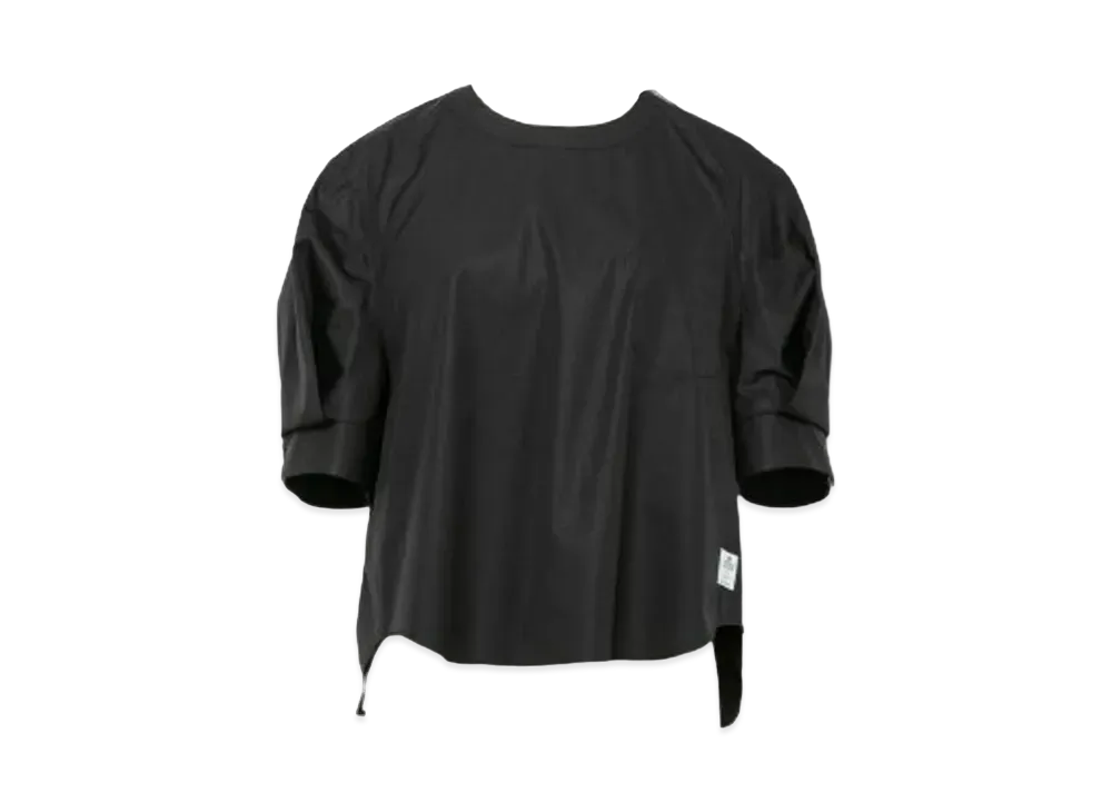 sacai Thomas Mason Cotton Poplin Pullover "Black"