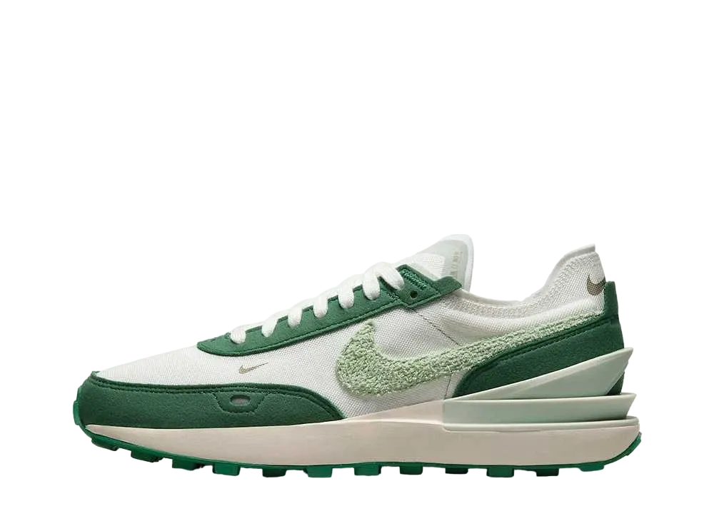 ナイキ ウィメンズ ワッフル ワン "サミットホワイト/ムーンフォッシル/ゴージグリーン/ハニーデュー"