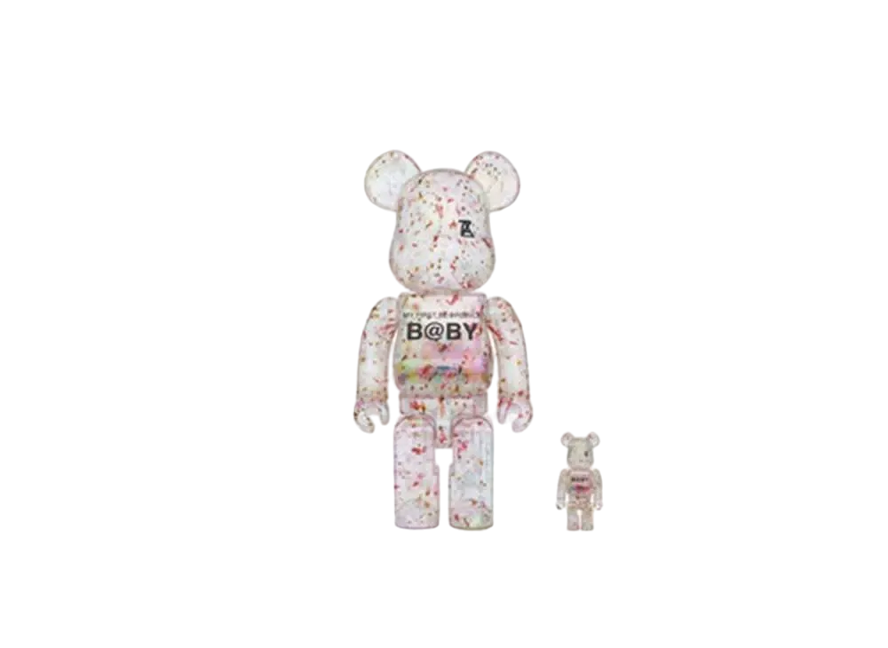 ANREALAGE My First BE@RBRICK B@by Anrealage Ver. 100% & 400% "Colorful"
