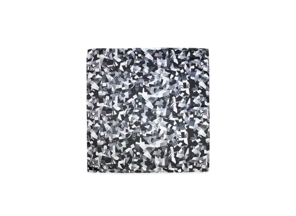 ANREALAGE Patchwork Print Scarf "Monochrome"