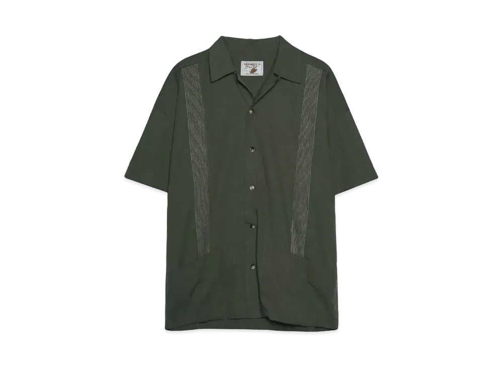 ANDFAMILYS CUBAN SHIRTS [H/S] "KAHKI"
