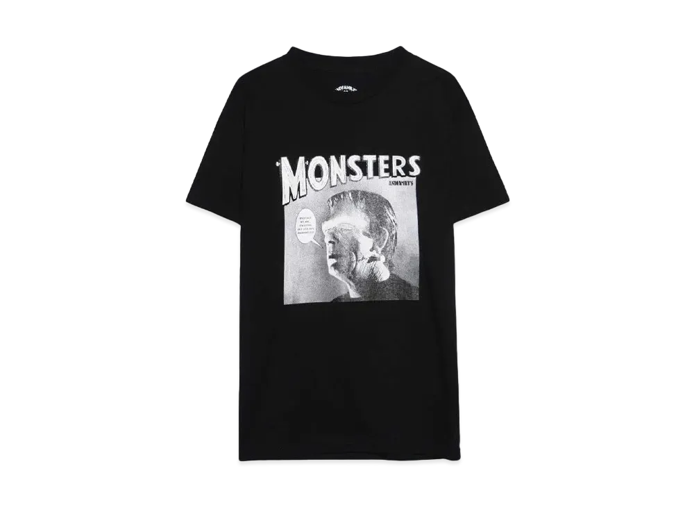 ANDFAMILYS U.S.A. Original Tee ... Monster "BLACK"