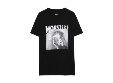 ANDFAMILYS U.S.A. Original Tee ... Monster "BLACK"