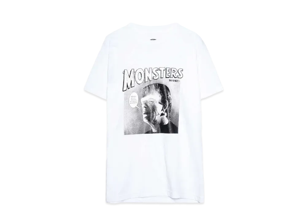 ANDFAMILYS U.S.A. Original Tee ... Monster "WHITE"