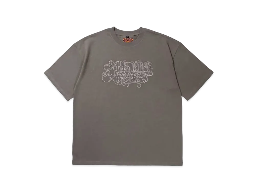 APHRODITEGANG Stitch Classic Logo S/S Tee "Charcoal"