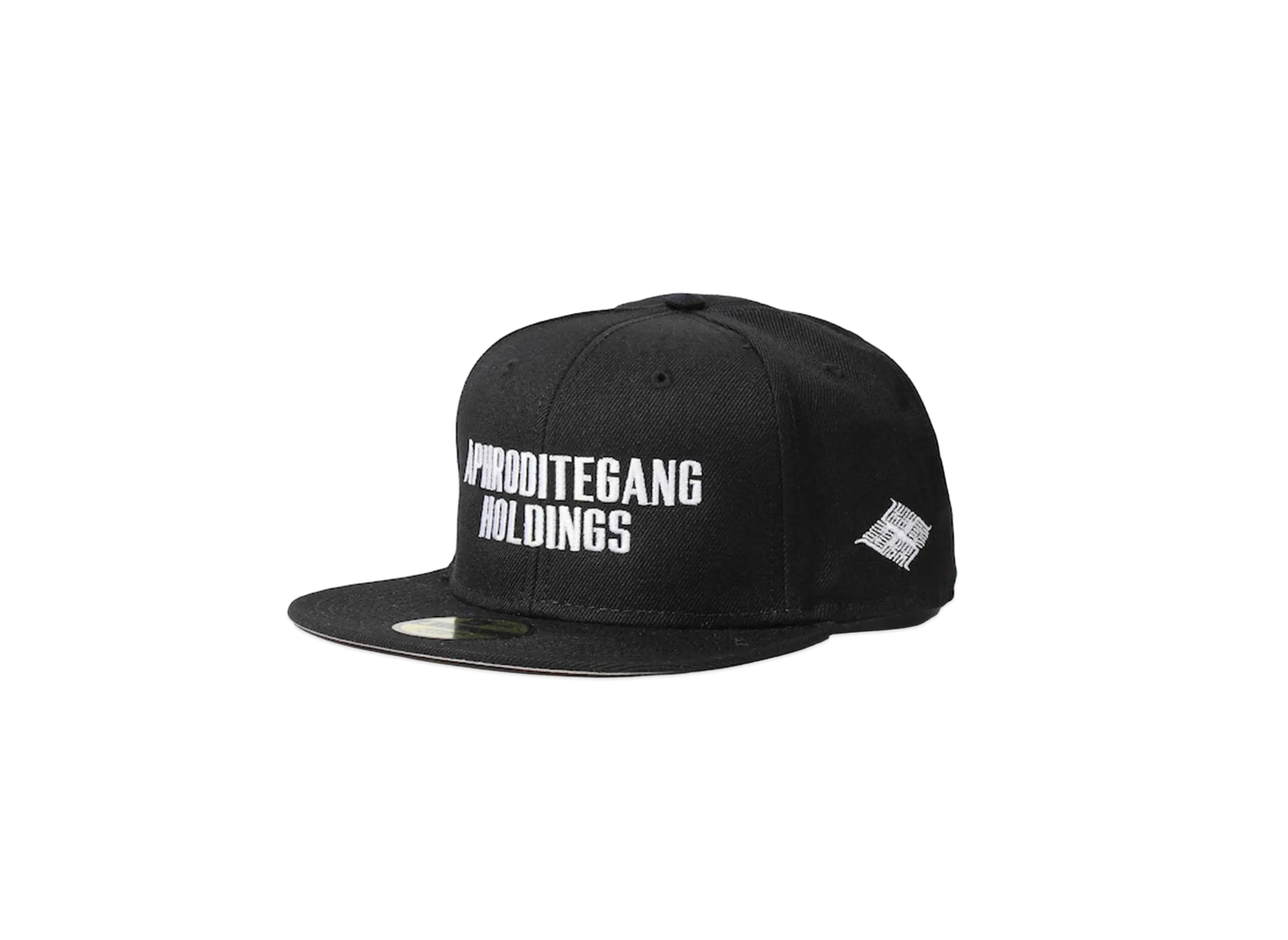 APHRODITEGANG AGH Logo Snapback Cap "Black/White"