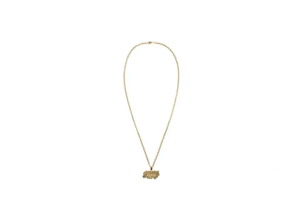 APHRODITEGANG Classic Logo Necklace - Pendant Top 3cm "K18 GOLD"