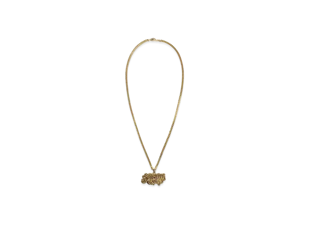 APHRODITEGANG Classic Logo Necklace - Pendant Top 5cm "K18 GOLD"