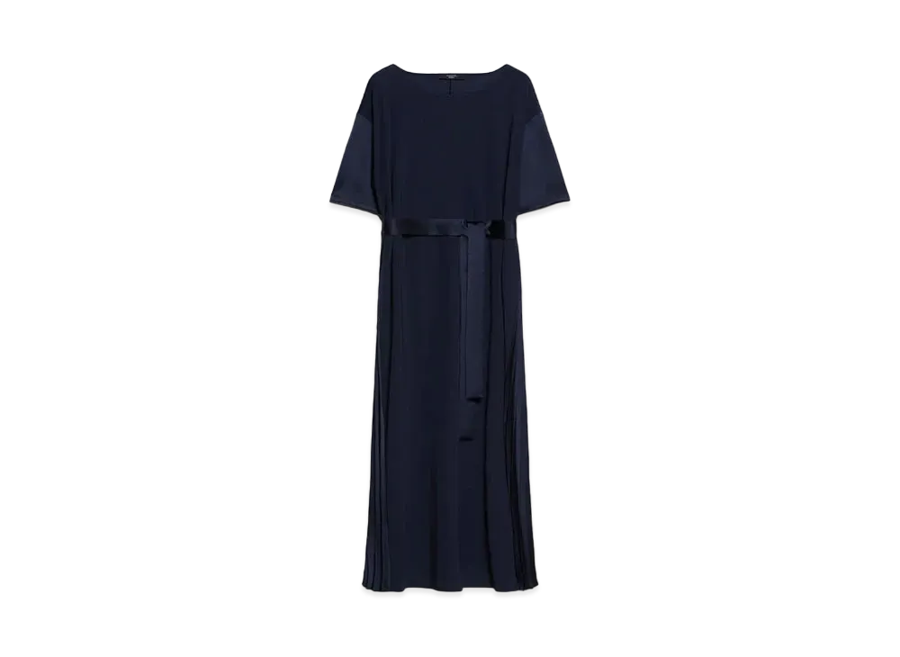 Max Mara Jordan Lyocell Nylon Jersey Dress "Navy"
