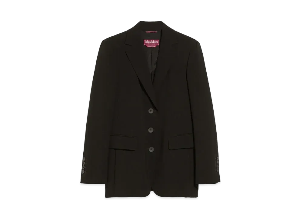 Max Mara Terni Triacetate Caddy Jacket "Black"