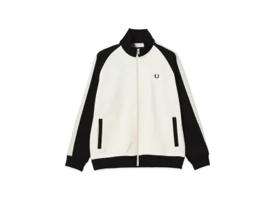 FRED PERRY x BEAMS / Exclusive Track Jacket "Ecru/Black"